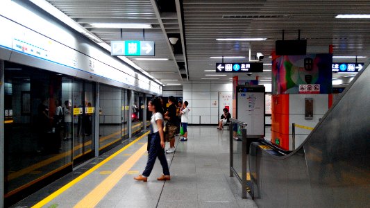Shenzhen Metro Line 3 Tianbei Sta Platform photo