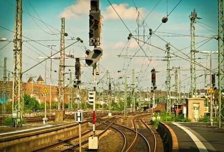 Travel rail traffic rails