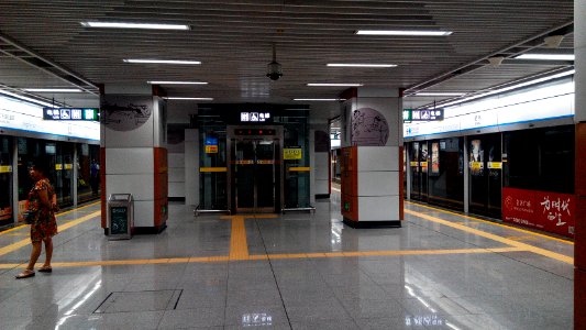 Shenzhen Metro Line 3 Shaibu Sta Platform photo