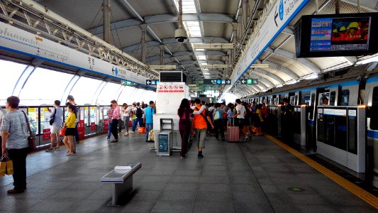 Shenzhen Metro Line 3 Buji Sta Platform