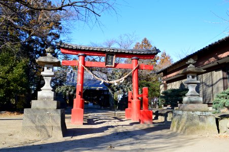 Shidori-jinja (Isesaki) torii
