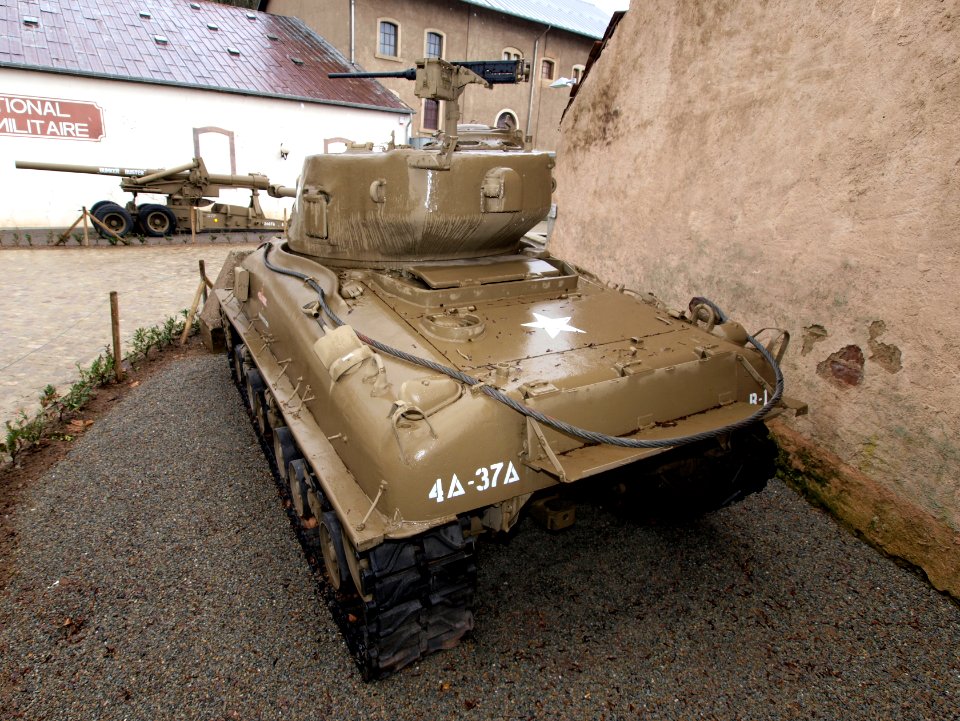 Sherman M4 at Diekirch, Luxembourg pic7