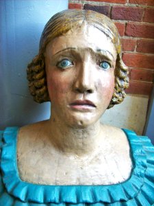 Ship's figurehead, Hastings Museum 2