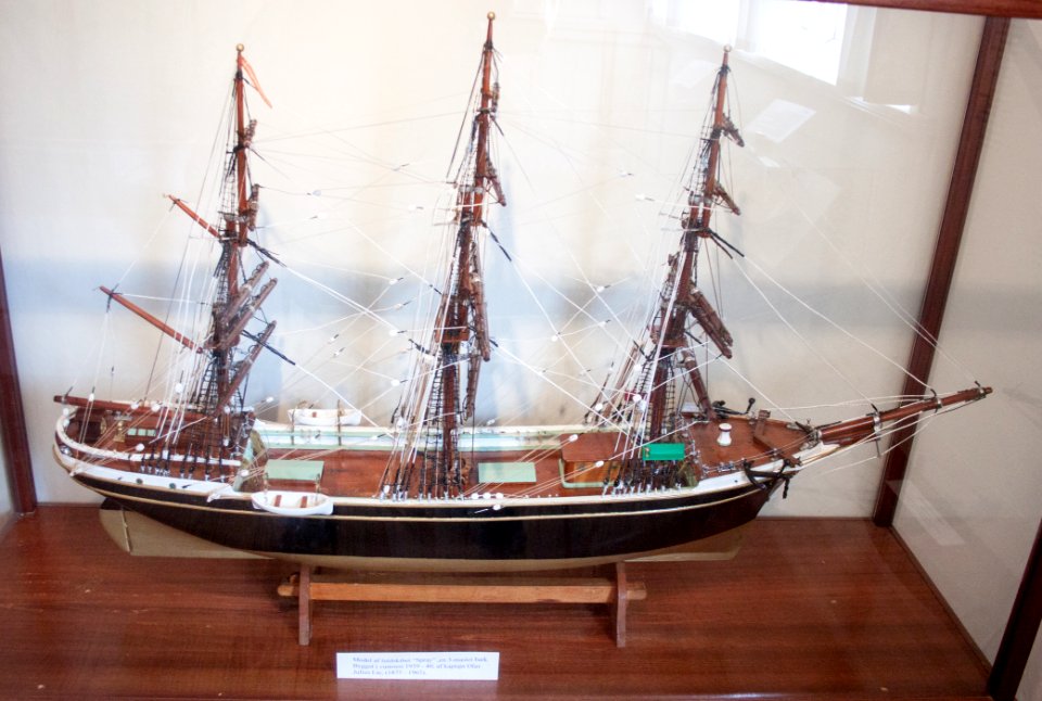 Ship model in Skaelskor Bymuseum