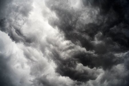 Background clouds high