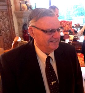Sheriff Joe Arpaio at Party in Sedona, Arizona 2016