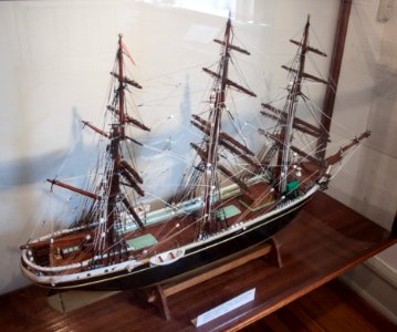 Ship model in Skaelskor Bymuseum-2