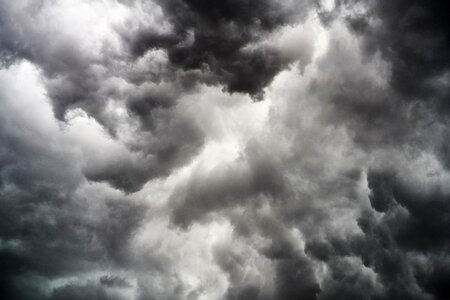 Background clouds high