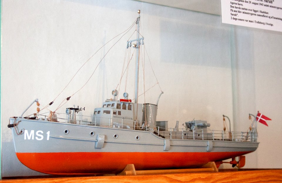 Ship model in Skaelskor Bymuseum-3