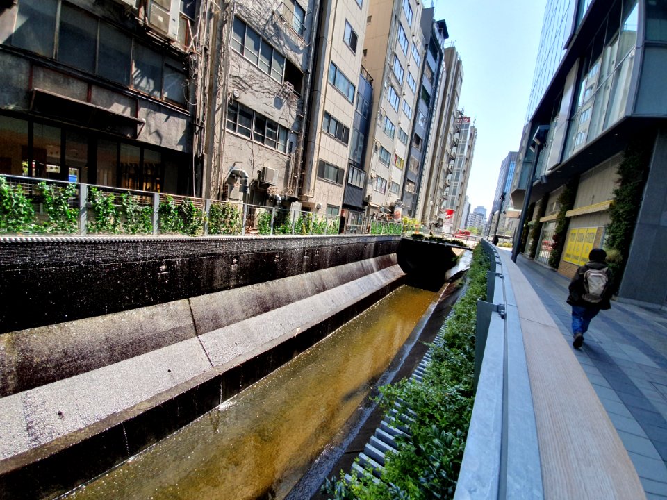 Shibuya river near Shibuya Stream