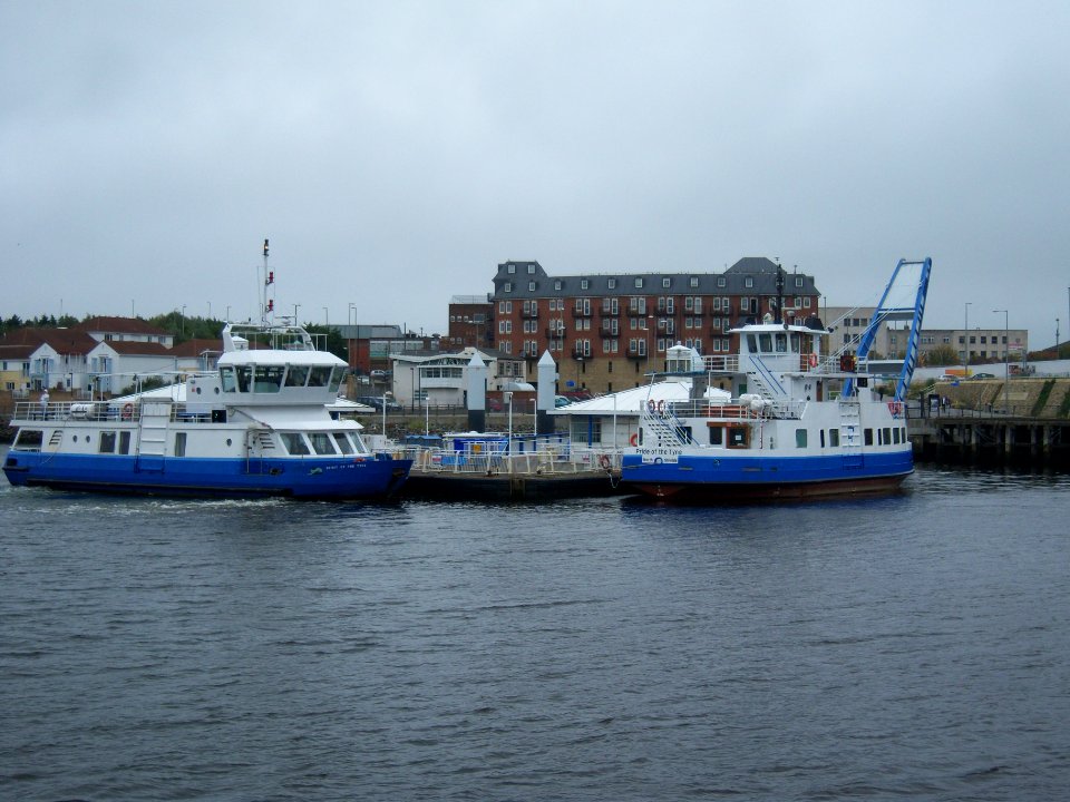 Shields Ferry terminal, South Shields, River Tyne, 17 September 2014