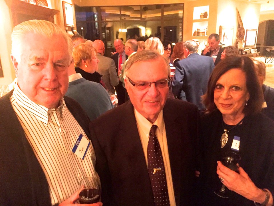Sheriff Joe Arpaio at a Party in his Honor, in Sedona, AZ 2016