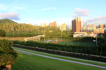 Shenzhen Skyline from Meilin Reservoir Dam3