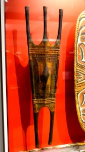 Shield, Bontoc or Kalinga, Luzon, Philippines, wood - Peabody Museum, Harvard University - DSC06010