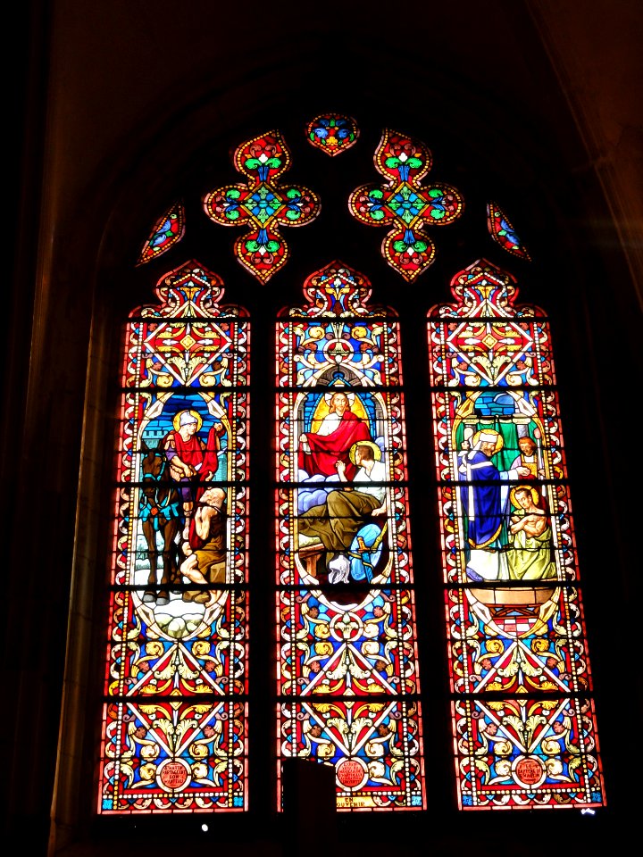 Sissonne (Aisne) Église Saint-Martin, vitrail (06)