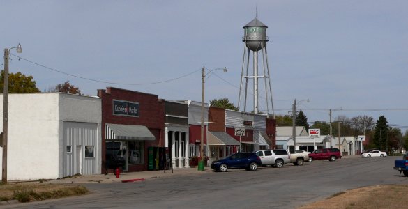 Shickley, Nebraska downtown 2