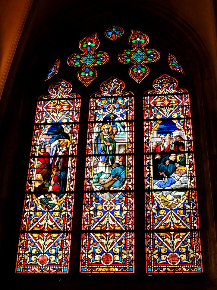 Sissonne (Aisne) Église Saint-Martin, vitrail (08)