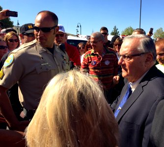 Sheriff Joe Arpaio at Trump Rally in Prescott, AZ 2016