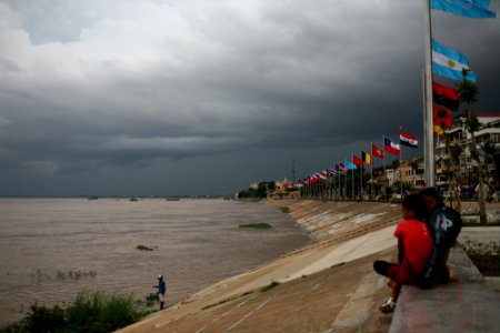 Sisowath Quay Phnom Penh Cambodia