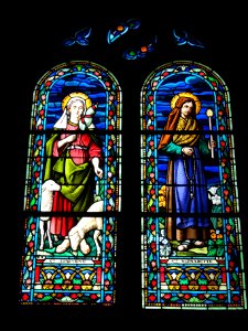 Sissonne (Aisne) Église Saint-Martin, vitrail (03)