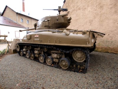 Sherman M4 at Diekirch, Luxembourg pic6