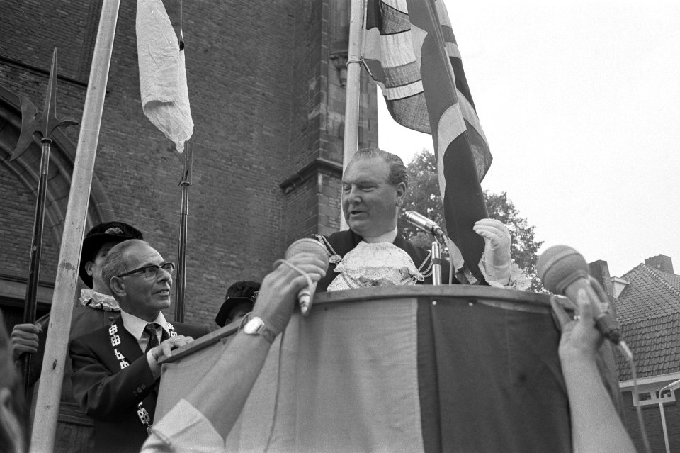 Sir James Miller (waarnemend burgemeester Londen) en burgemeester Troostwijk van, Bestanddeelnr 924-8403