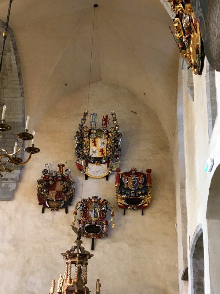 Shields in St Nicholas Church