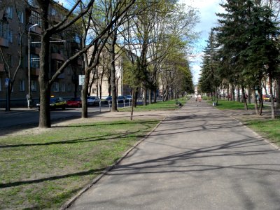 Shevchenko boulevard in Minsk city - Belarus - 1 - 2007 AD