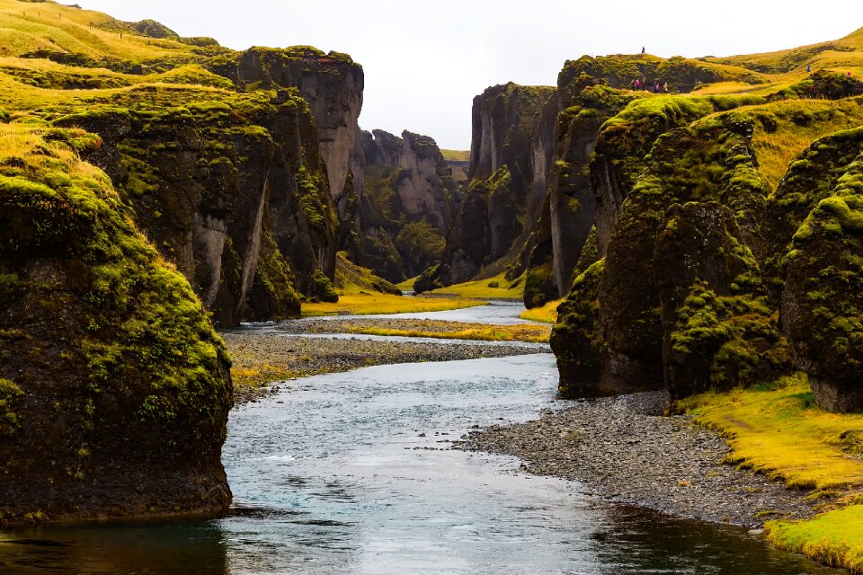 Water mountains tundra