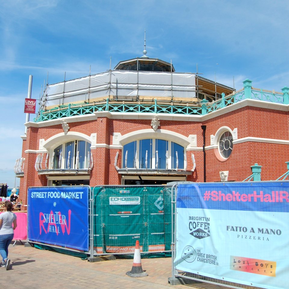 Shelter Hall, King's Road Arches, Brighton (July 2020) (3)