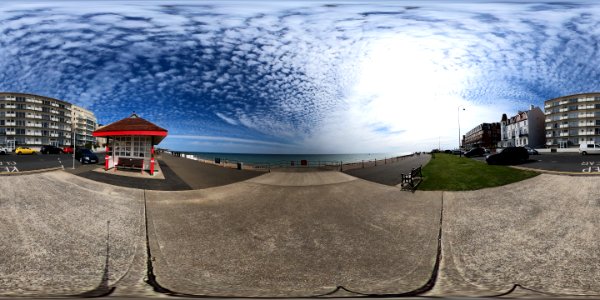 Shelter No.3, East Parade, Bexhill (360 panorama)