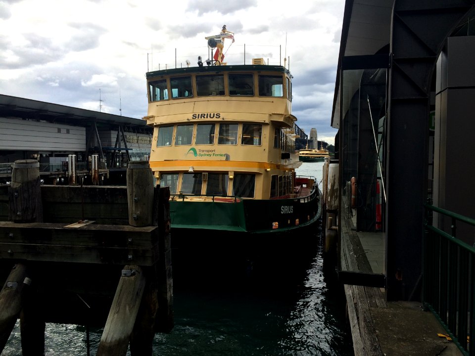 Sirius at Circular Quay
