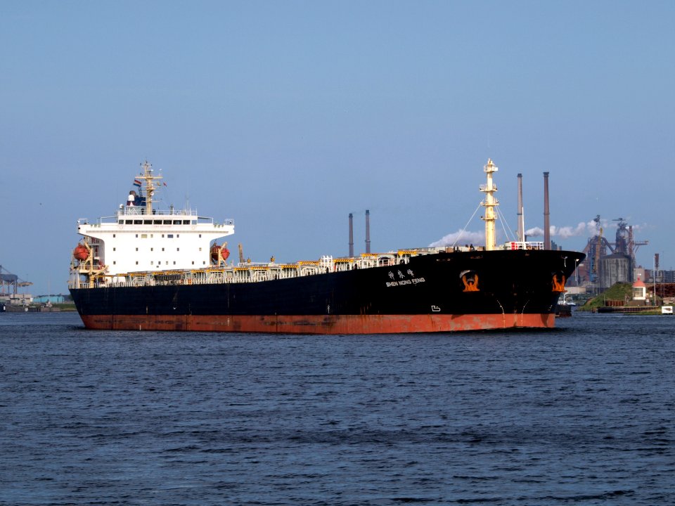 Shen Nong Feng IMO 9230385 at IJmuiden, Holland p4 08May2009