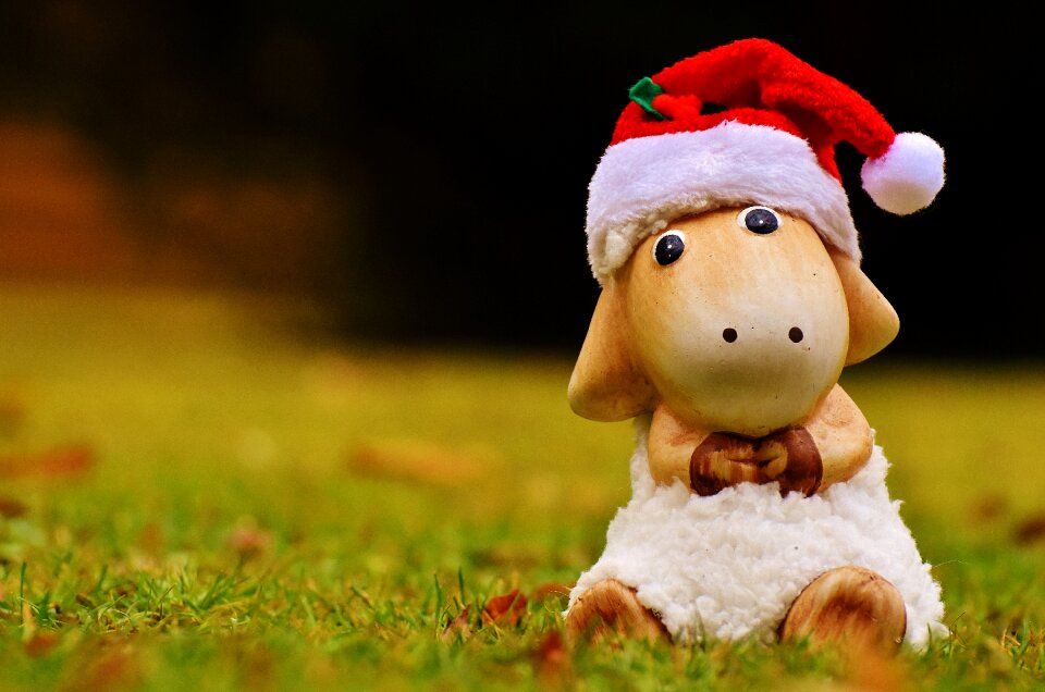 Santa hat ceramic cute