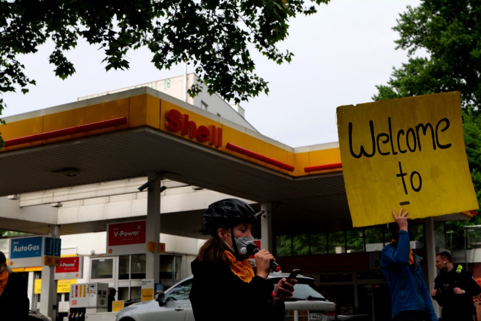 Shell must fall protest Berlin 2020-05-19 07