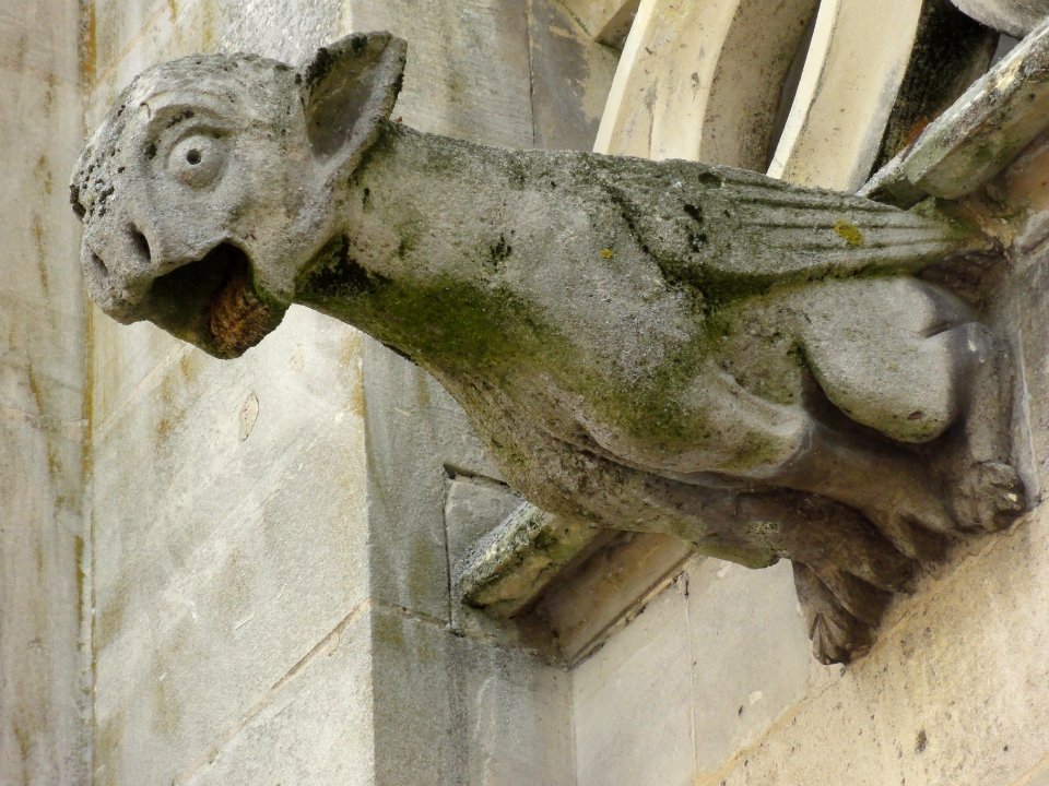Sissonne (Aisne) Église Saint-Martin,détail extérieur (01)