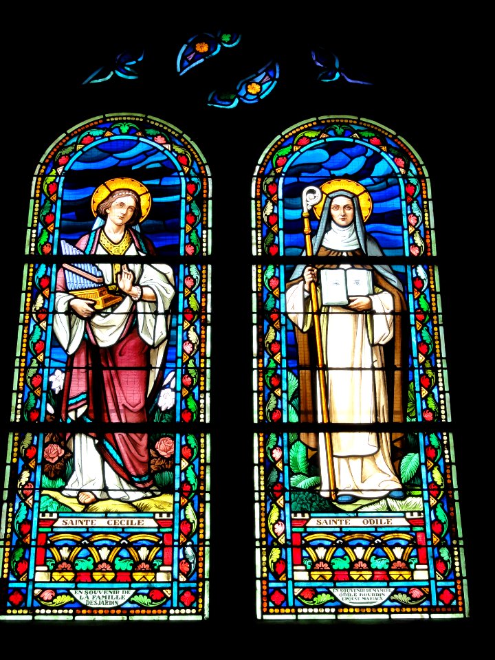 Sissonne (Aisne) Église Saint-Martin, vitrail (02)