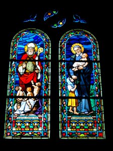 Sissonne (Aisne) Église Saint-Martin, vitrail (13)