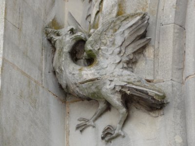 Sissonne (Aisne) Église Saint-Martin,détail extérieur (02)