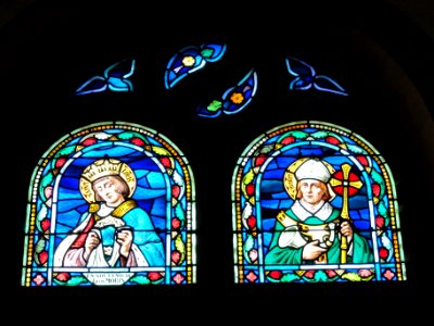 Sissonne (Aisne) Église Saint-Martin, vitrail (12)