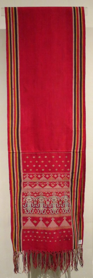 Sirat sungkit (loincloth), Indonesia, Borneo, Coastal Region, Iban, Honolulu Museum of Art 9988.1 