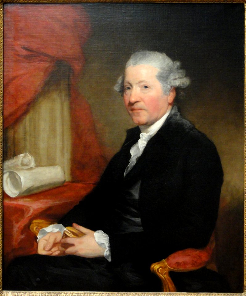 Sir Joshua Reynolds by Gilbert Stuart, 1784, oil on canvas - National Gallery of Art, Washington - DSC00027