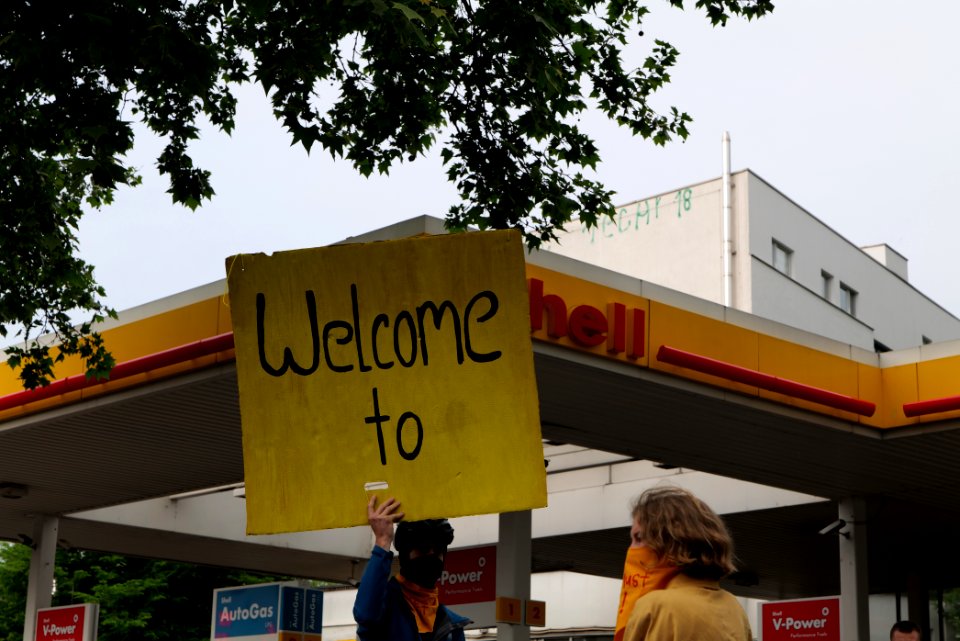 Shell must fall protest Berlin 2020-05-19 08