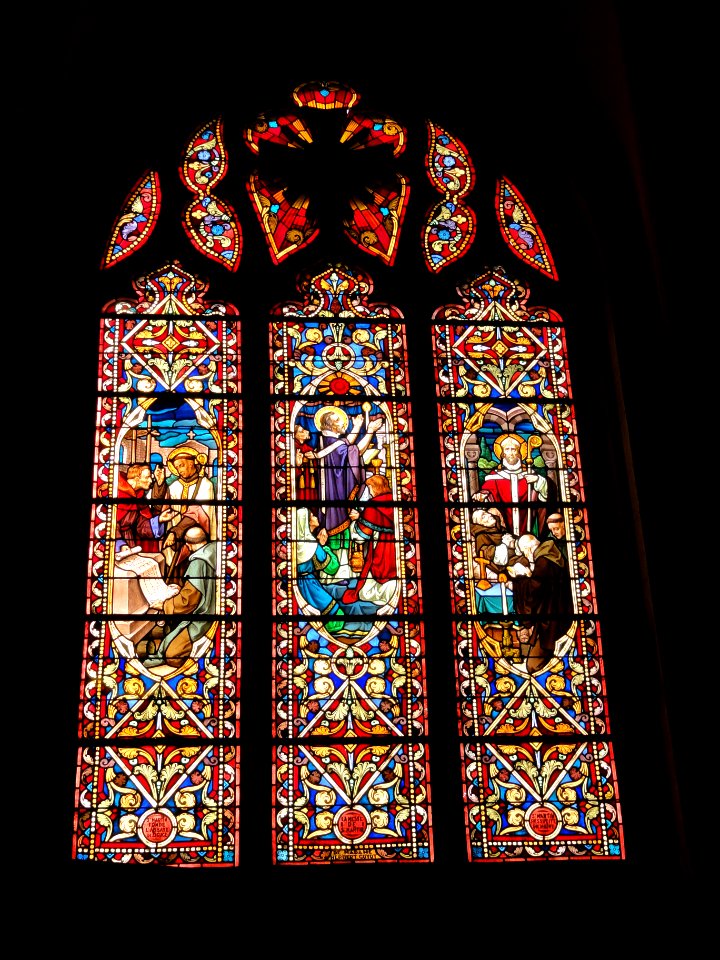 Sissonne (Aisne) Église Saint-Martin, vitrail (07)