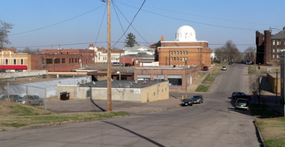 Sioux City First Congl setting from W 1