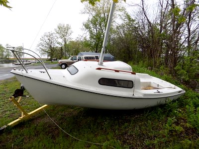 Siren 17 sailboat with trailer 0500