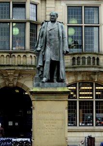 Sir Mathew Wilson, Baronet, by Albert Bruce-Joy, 1888 - Skipton, North Yorkshire, England - DSC01035