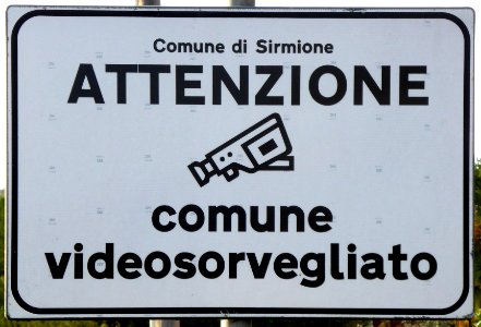 Sirmione comune videosorvegliato