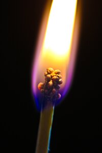Candles burn flames