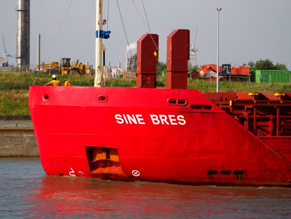 Sine Bres - IMO 9364150, Zandvlietsluis pic3